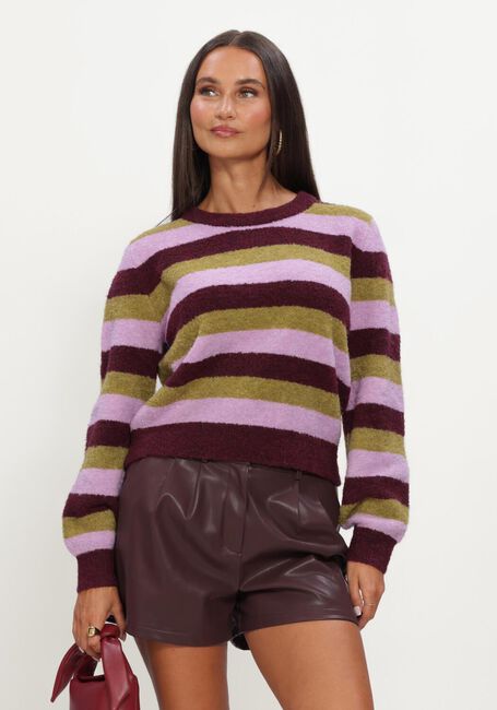 Multi YDENCE Trui KNITTED SWEATER AURORA - large