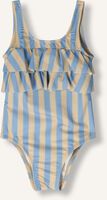 Blauwe Sproet & Sprout Zwemkleding SWIMSUIT CHEST RUFFLE STRIPES Blauwe Sproet & Sprout Zwemkleding SWIMSUIT CHEST RUFFLE STRIPES - medium