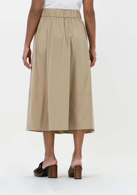 Taupe NEO NOIR Midirok YARA POPLIN SKIRT - large