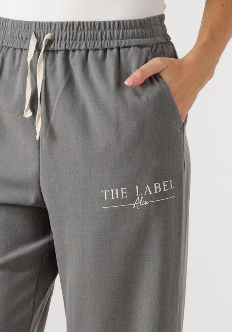 Grijze ALIX THE LABEL Wijde broek RELAXED PANT - large
