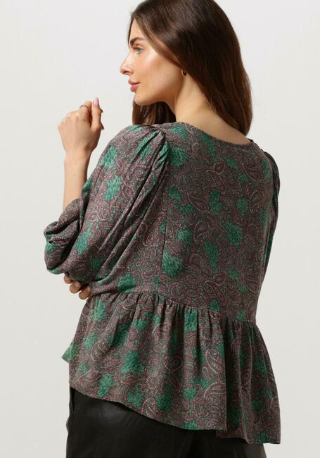 Groene SISSEL EDELBO  ANGELINA SILK TOP - large