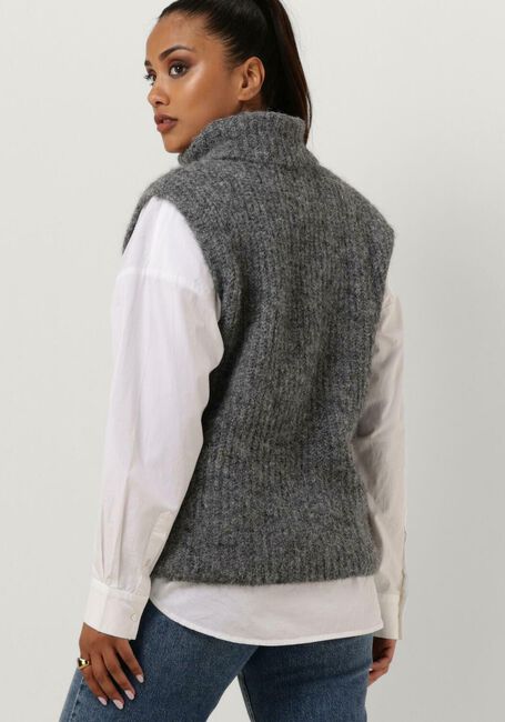 Grijze MY ESSENTIAL WARDROBE Spencer MEENAMW KNIT VEST - large