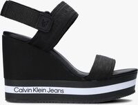 CALVIN KLEIN WEDGE SANDAL SLING Sandales en noir
