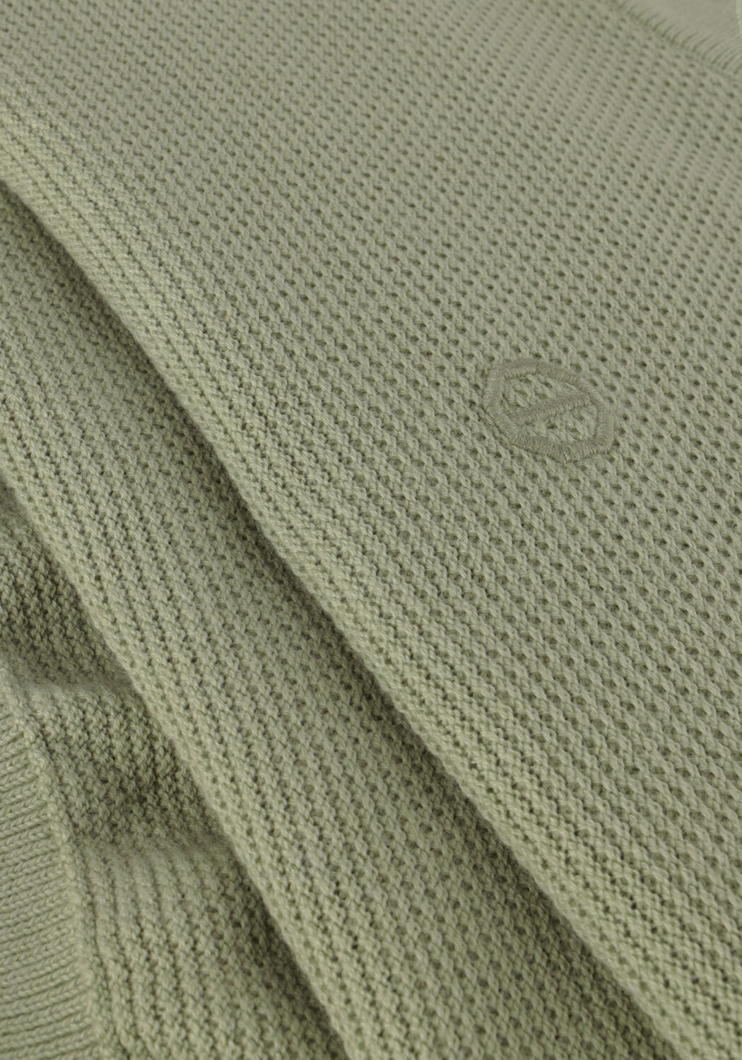 Groene DSTREZZED Trui MERCURY CREW - large