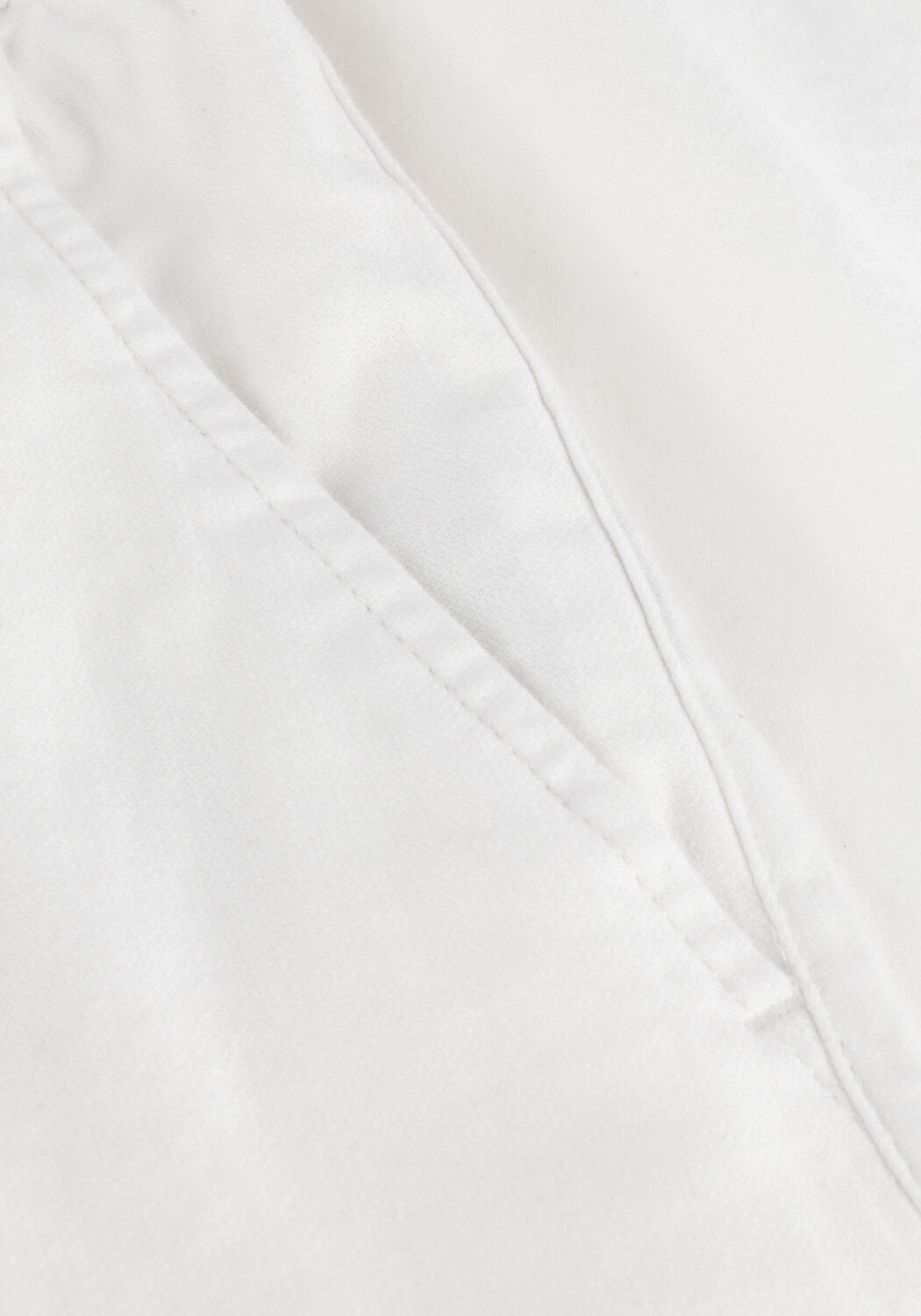 SELECTED MEN Pantalon courte SLHCOMFORT-NEWTON LINEN en blanc - large