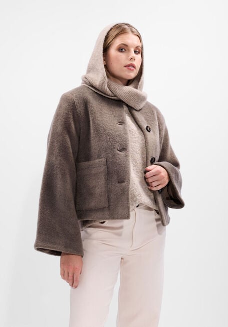 STUDIO AR Jack AUBREY FAUX MOHAIR en taupe - large