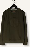 Groene PME LEGEND Trui CREWNECK WAFFLE JERSEY Groene PME LEGEND Trui CREWNECK WAFFLE JERSEY - medium