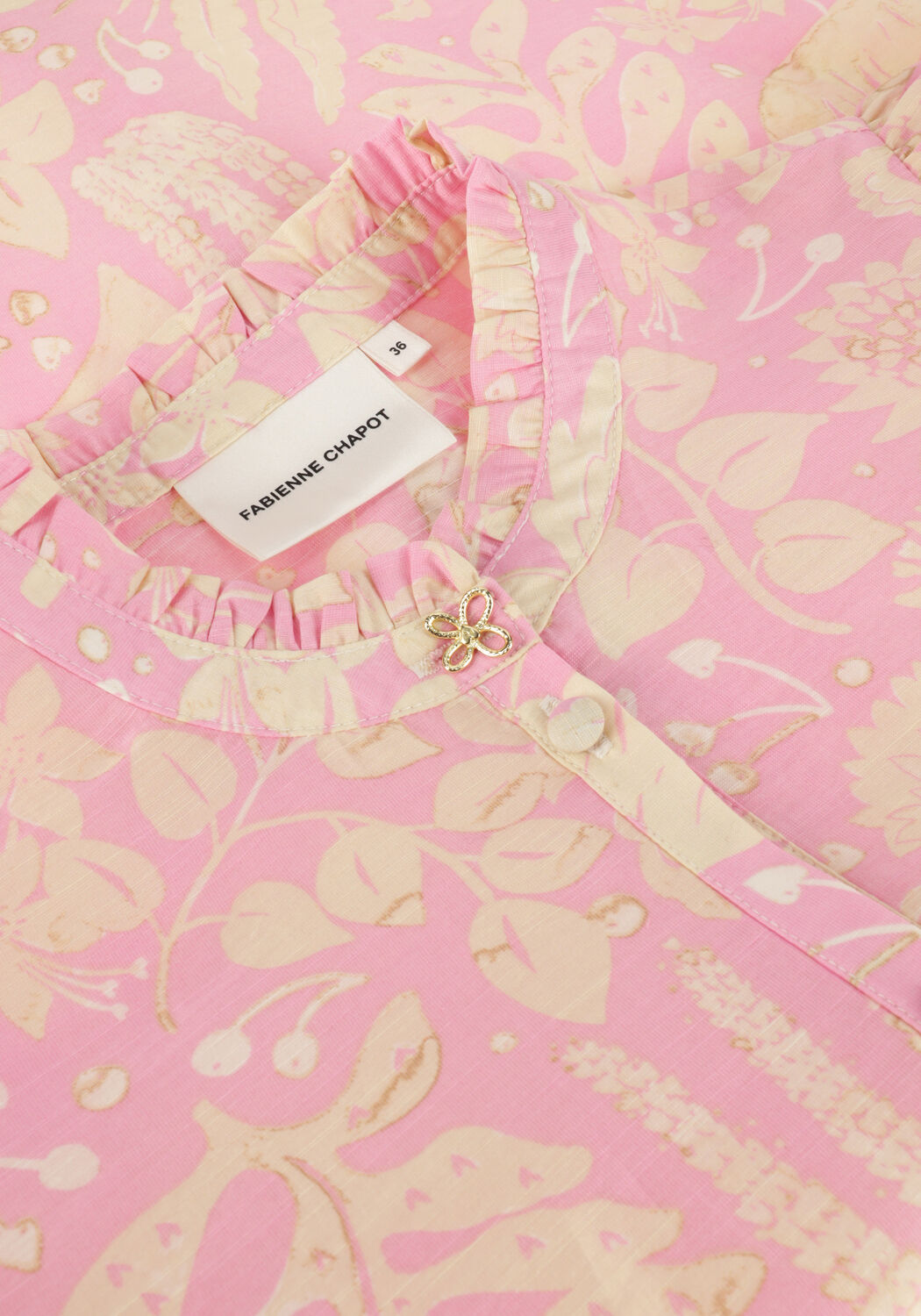 FABIENNE CHAPOT PHILO BLOUSE 44 Blouses en rose - large