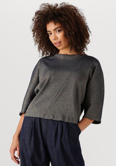 BY-BAR Haut KAE SPARKLE TOP Argenté - large