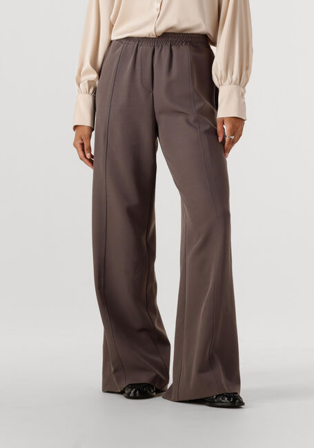 ACCESS Pantalon large D54-5043-387 en taupe - large