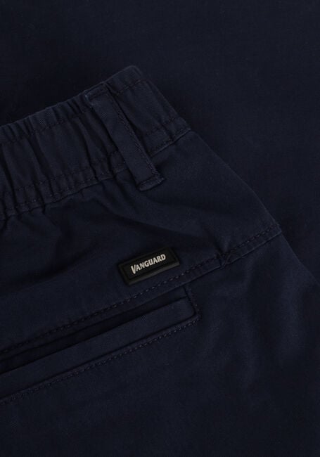 VANGUARD Pantalon courte CHINO SHORTS FINE TWILL STRETCH en bleu - large