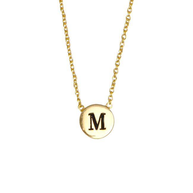Gouden ATLITW STUDIO Kettingen CHARACTER NECKLACE LETTER GOLD Gouden ATLITW STUDIO Kettingen CHARACTER NECKLACE LETTER GOLD - large