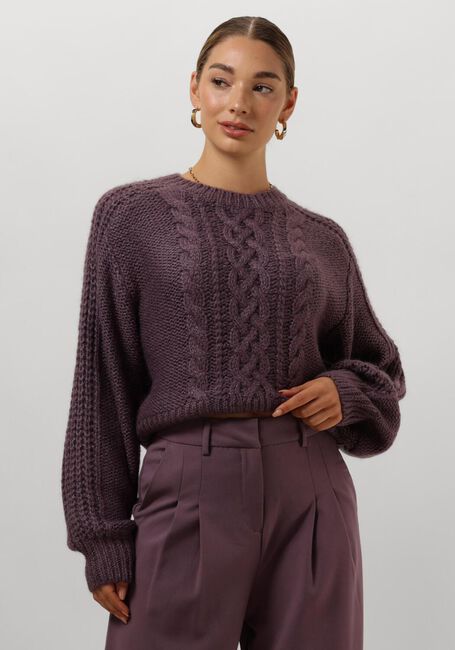 MSCH COPENHAGEN Pull MSCHDIELLA HEIDI PULLOVER en violet - large