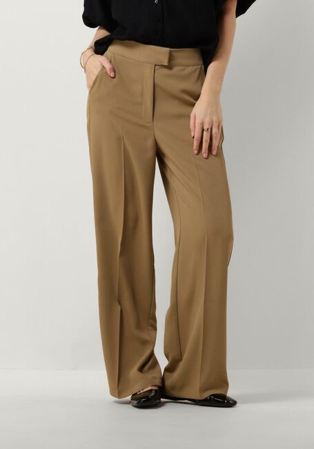 Cognac NUKUS Wijde broek OLIVIA PANTS - large