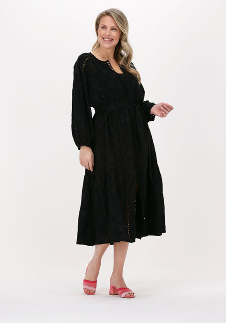 DEVOTION Robe midi SAMOTHRAKI en noir - large
