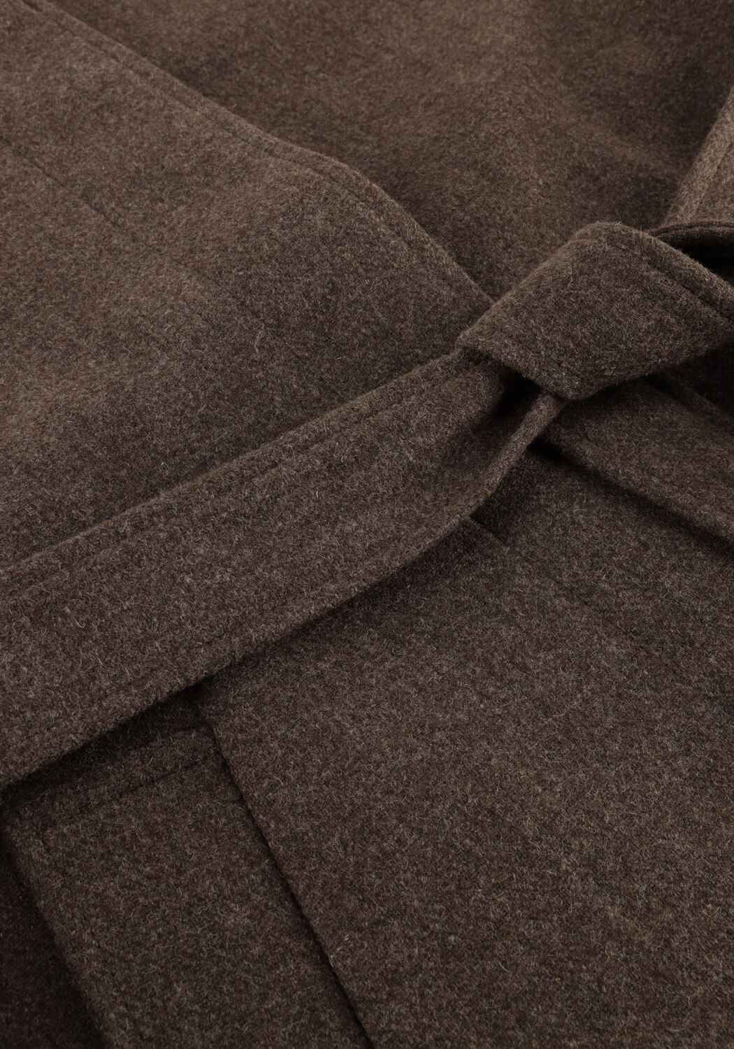 OBJECT Manteau OBJEMMA L/S COAT en taupe - large