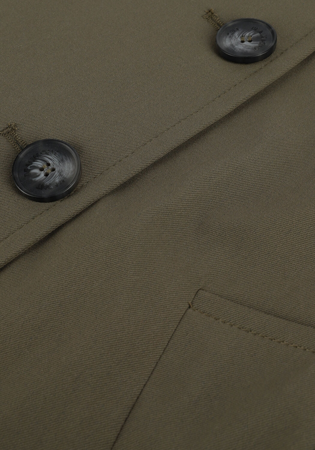 BEAUMONT Trenchcoats SLEEVELESS OVERSIZED TRENCH Vert fonc&eacute; - large