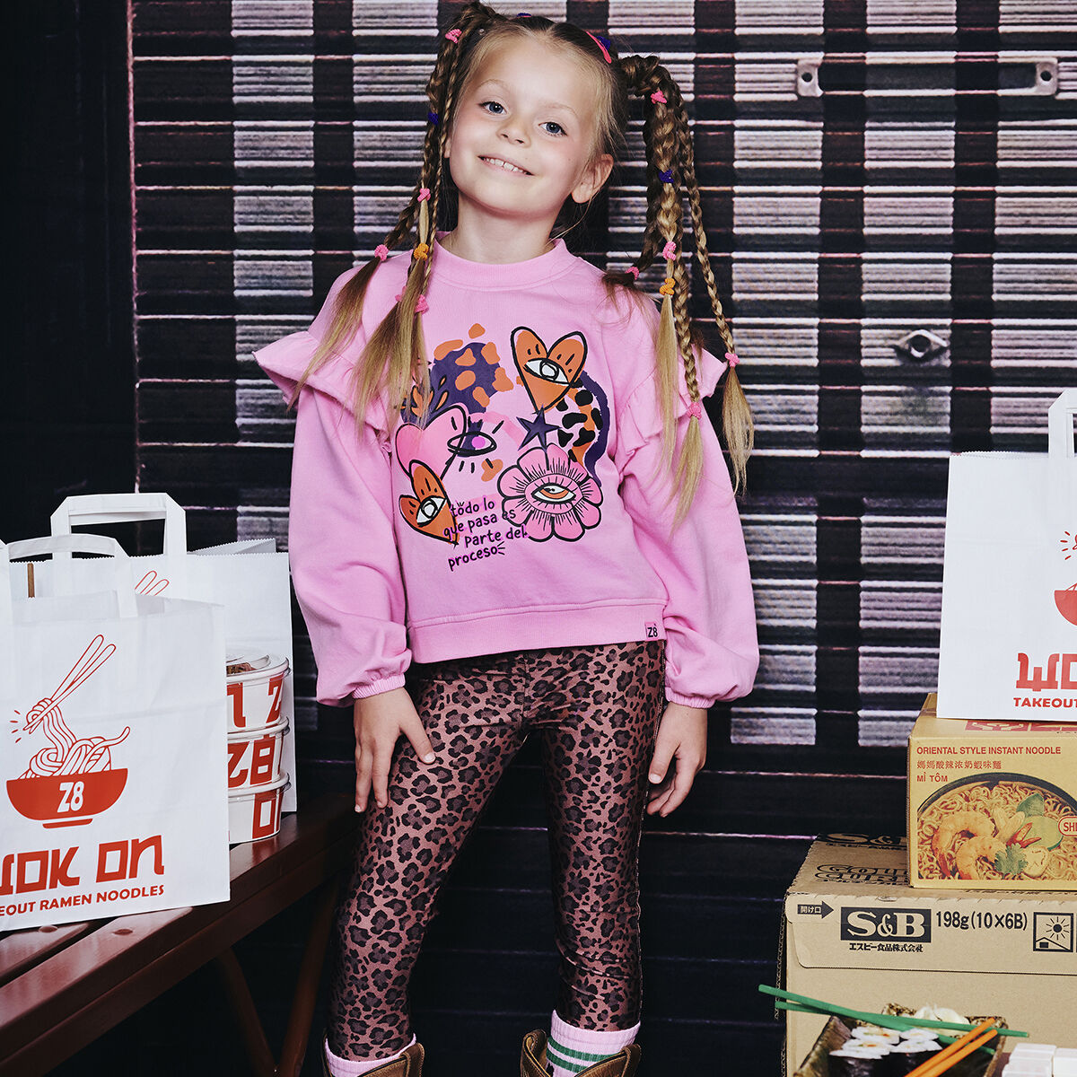 Roze Z8 Trui CHARELLE - large