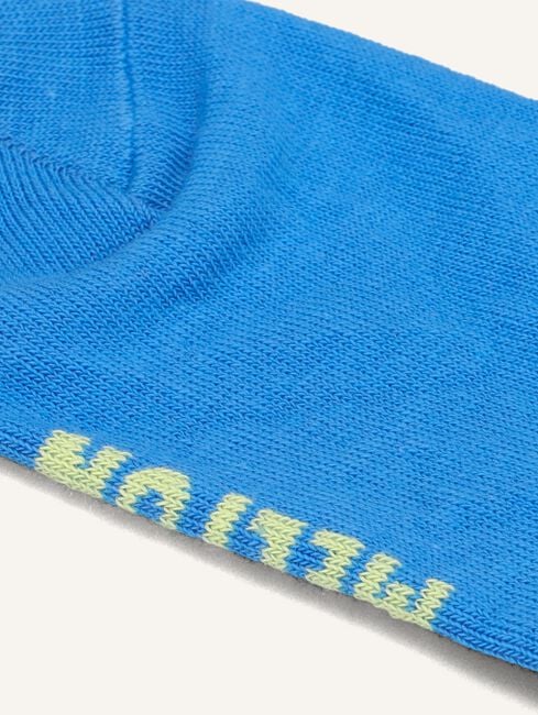Blauwe MELTON Beenmode WIDE STRIPES SOCKS Blauwe MELTON Beenmode WIDE STRIPES SOCKS - large
