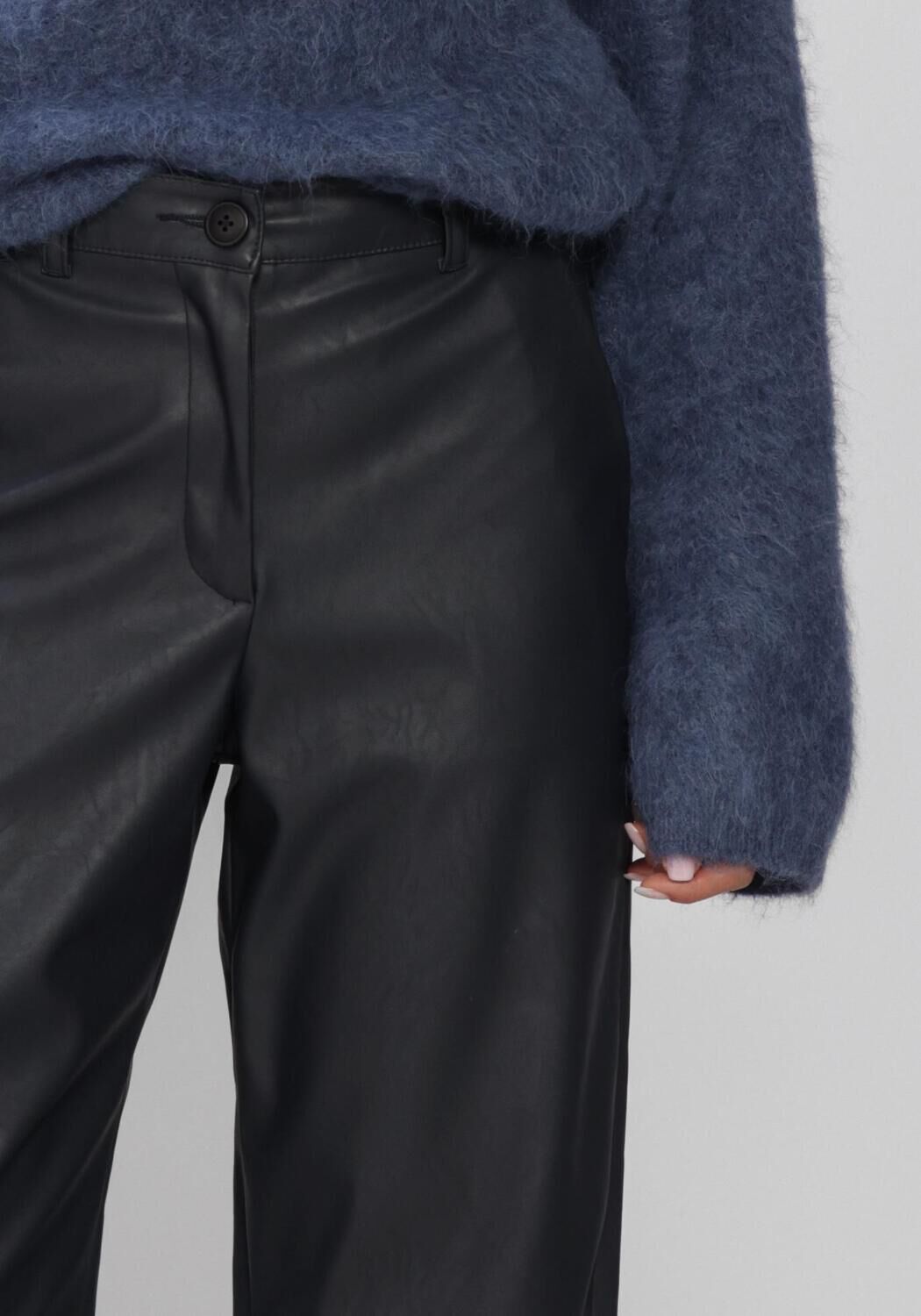 Blauwe KNIT-TED Broeken/jumpsuits NAOMI PANTS - large