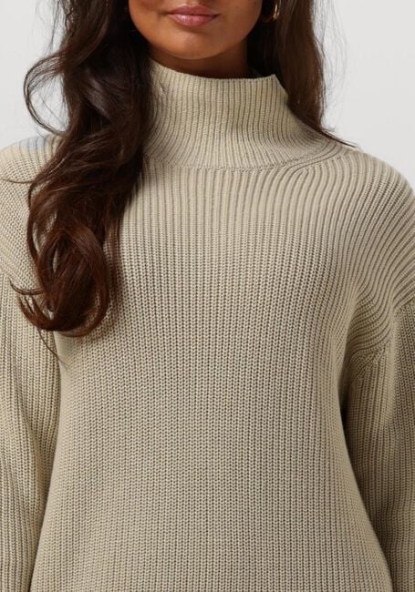 Beige CALVIN KLEIN Mini jurk CHUNKY LOOSE SWEATER DRESS - large