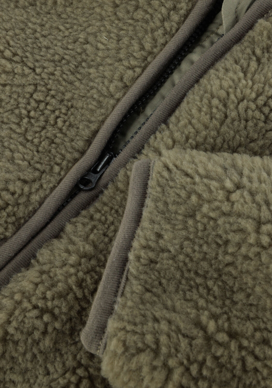 LIL' ATELIER NBNNALO SHERPA JKT SOLID LIL Vestes Olive - large