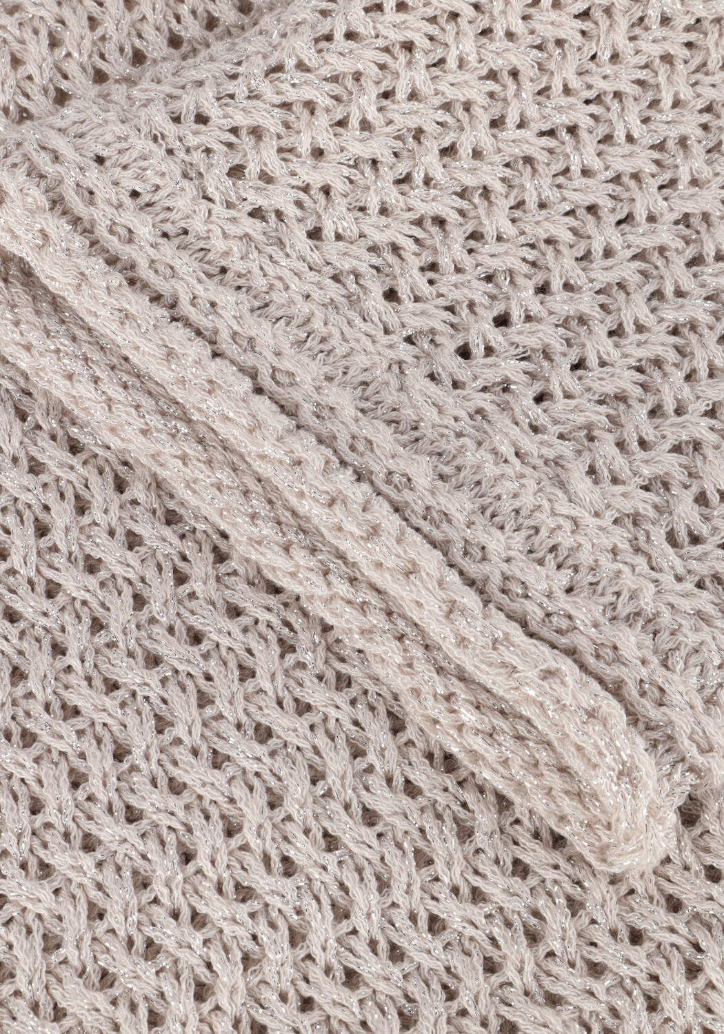 Beige BEAUMONT Top HEARTY PULLOVER - large