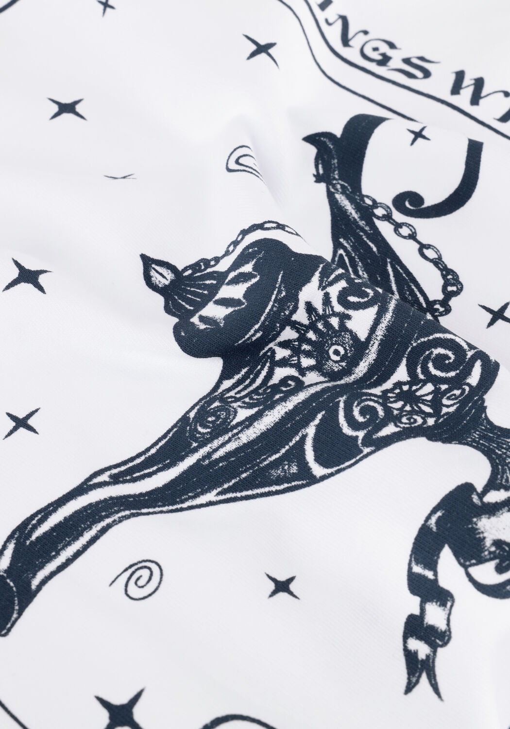 WOODBIRD T-shirt BRAINE WISH TEE en blanc - large