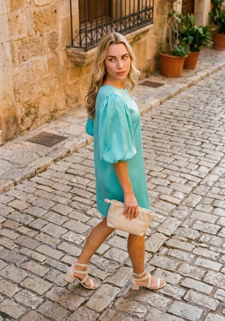 YDENCE Mini robe DRESS NIENKE Bleu clair - large