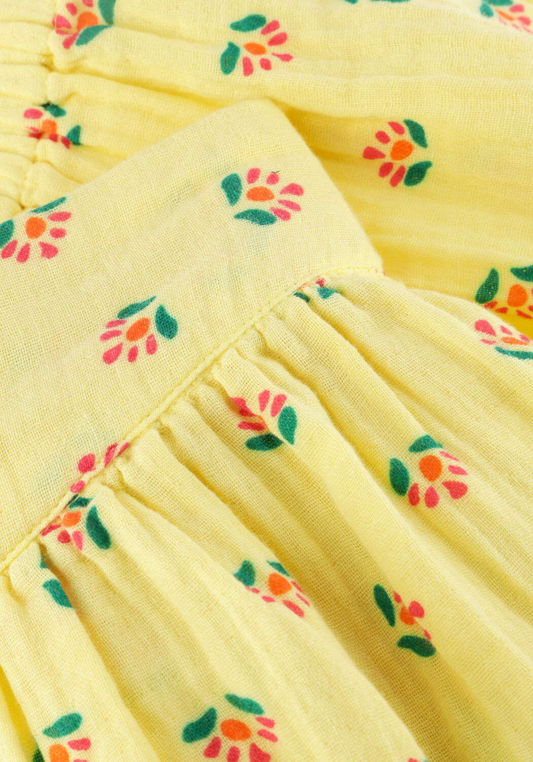 Gele JENEST Minirok SUMMER SHORTS - large