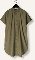 Olijf SELECTED WOMEN Mini jurk SLFBLAIR 2/4 SHORT SHIRT DRESS Olijf SELECTED WOMEN Mini jurk SLFBLAIR 2/4 SHORT SHIRT DRESS - medium