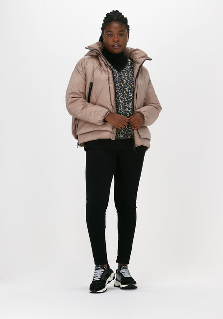 Taupe CANADIAN Gewatteerde jas EUGENIE SHORT SAT - large