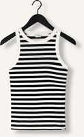 Zwarte PENN & INK Top SINGLET SMALL STRIPE Zwarte PENN & INK Top SINGLET SMALL STRIPE - medium