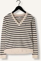 TOMMY HILFIGER Pull CO JERSEY STITCH V-NK SWEATER en beige TOMMY HILFIGER Pull CO JERSEY STITCH V-NK SWEATER en beige - medium