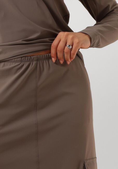 PENN & INK Jupe maxi 540 SKIRT en marron - large