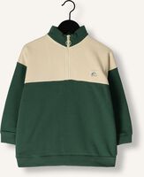 Donkergroene KONGES SLOJD Sweater LOU HALF ZIP SWEAT OCS Donkergroene KONGES SLOJD Sweater LOU HALF ZIP SWEAT OCS - medium