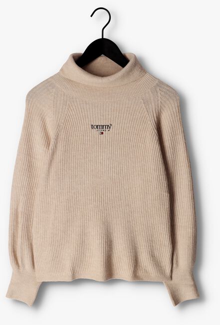 Beige TOMMY JEANS Coltrui SWEATERS - large
