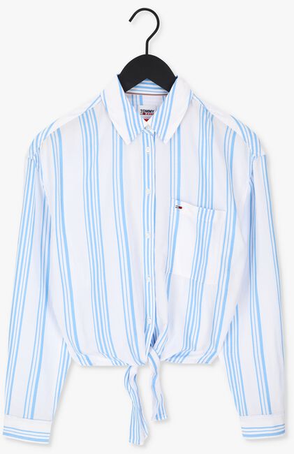 TOMMY JEANS TJW FRONT TIE STRIPE SHIRT - large