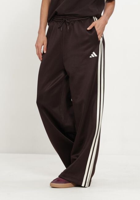 ADIDAS Pantalon large W STADIUM TP en marron - large