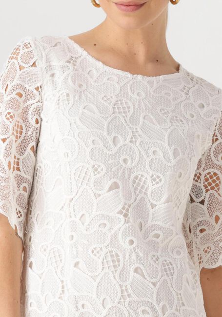 ANA ALCAZAR Robe midi DRESS SLEEVES 041092-3634 en blanc - large