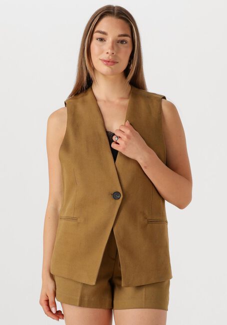 EDITED Gilet WILLOW VEST en beige - large