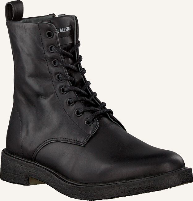 Zwarte BLACKSTONE Veterboots QL56 Zwarte BLACKSTONE Veterboots QL56 - large