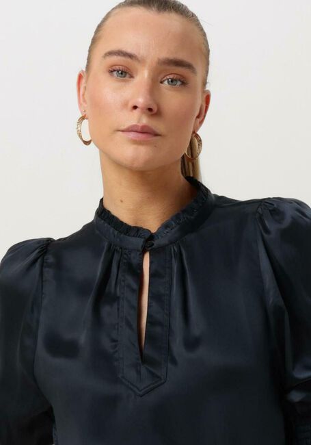 EST'SEVEN ELISE BLOUSE BAMBU Blouses Bleu foncé - large