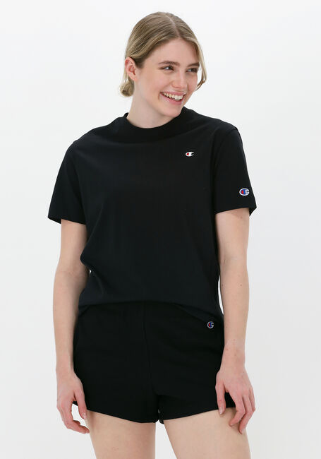 Zwarte CHAMPION T-shirt CREWNECK T-SHIRT - large
