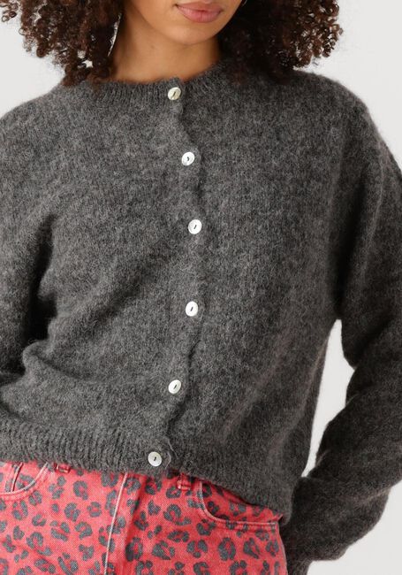 BY-BAR Pull CLEO NATURAL CARDIGAN en gris - large