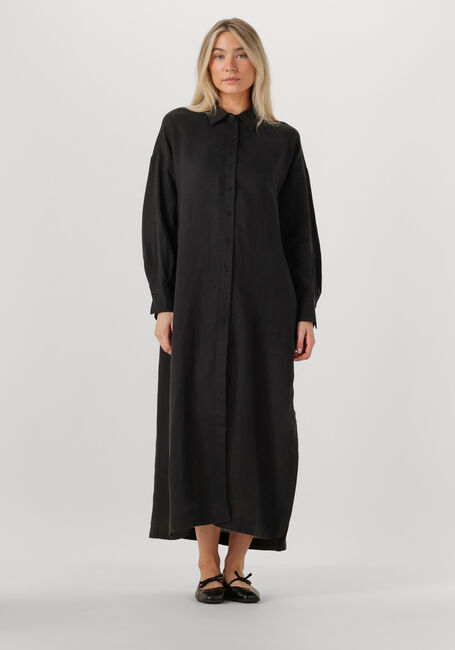 Zwarte DRYKORN Maxi jurk DRAVENA - large