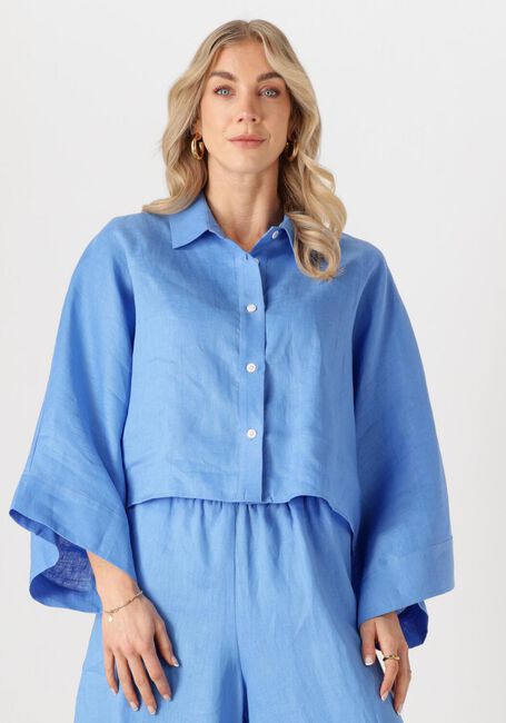 GREEK ARCHAIC KORI 150151 Blouses en bleu - large
