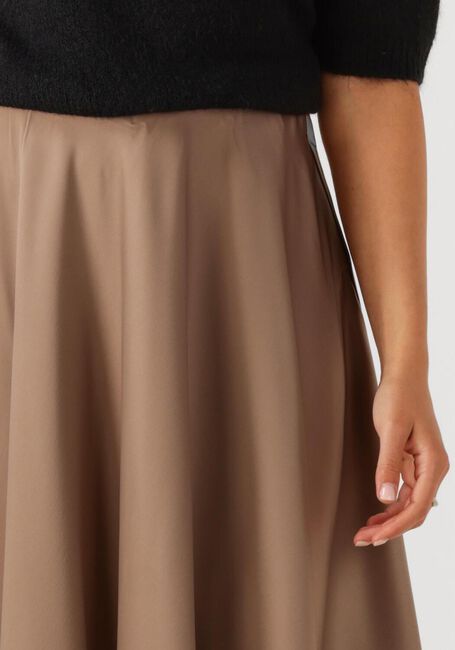 Y.A.S. Jupe maxi YASPELLA HW VOLUME ANKLE SKIRT en taupe - large