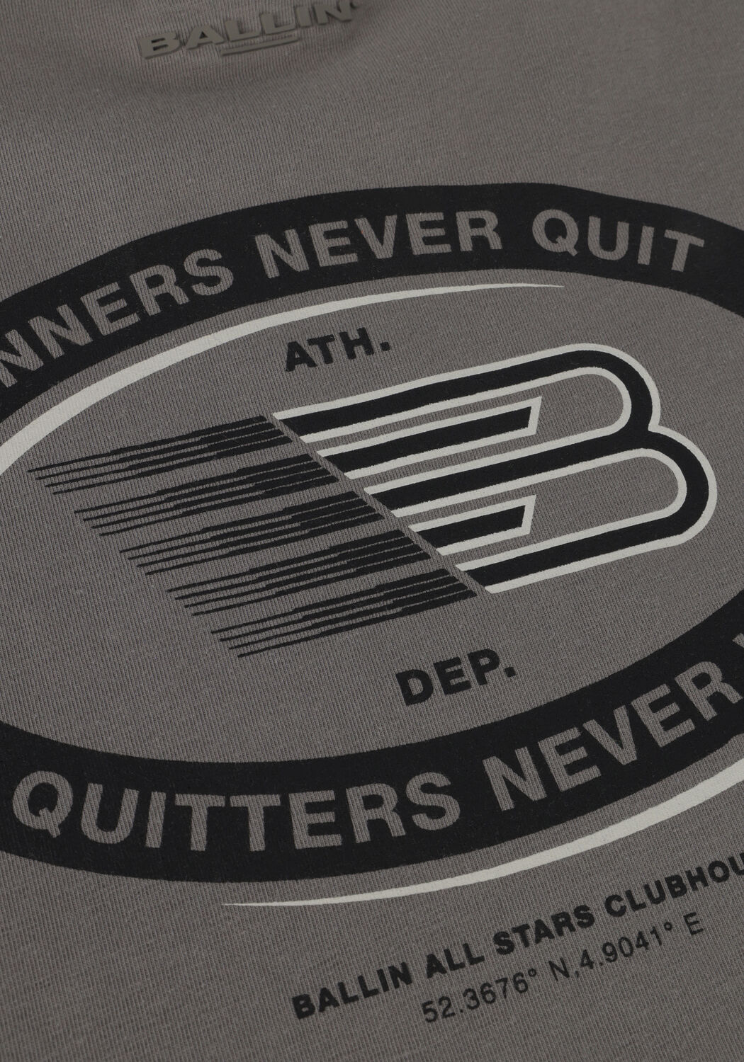 BALLIN T-shirt 23017108 en taupe - large