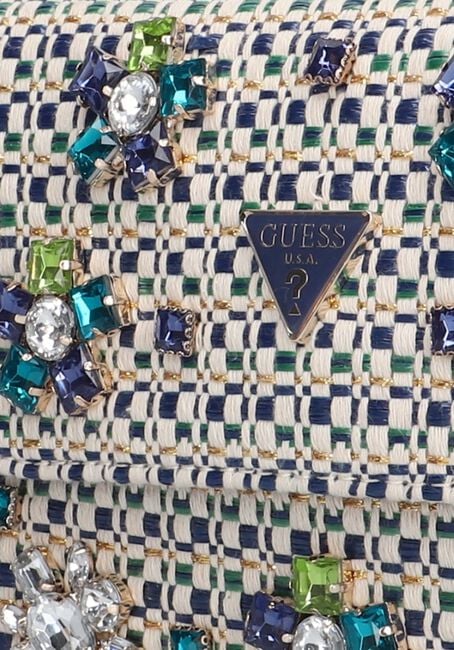 Blauwe GUESS Schoudertas BEAUVOIR CONVERTIBL XBODY FLAP Blauwe GUESS Schoudertas BEAUVOIR CONVERTIBL XBODY FLAP - large